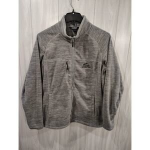 Landway Outerwear Glacier National Park Fleece Jacket Gray Size M Outdoors